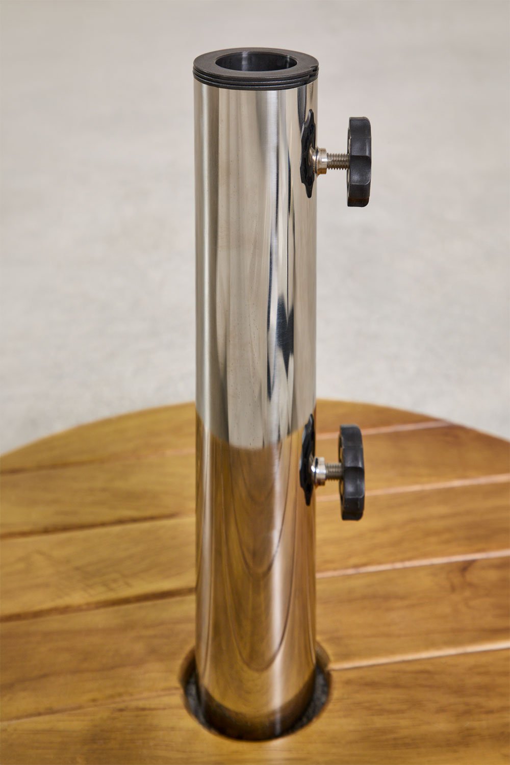 Base per ombrellone rotonda Ø50 cm in legno Canco