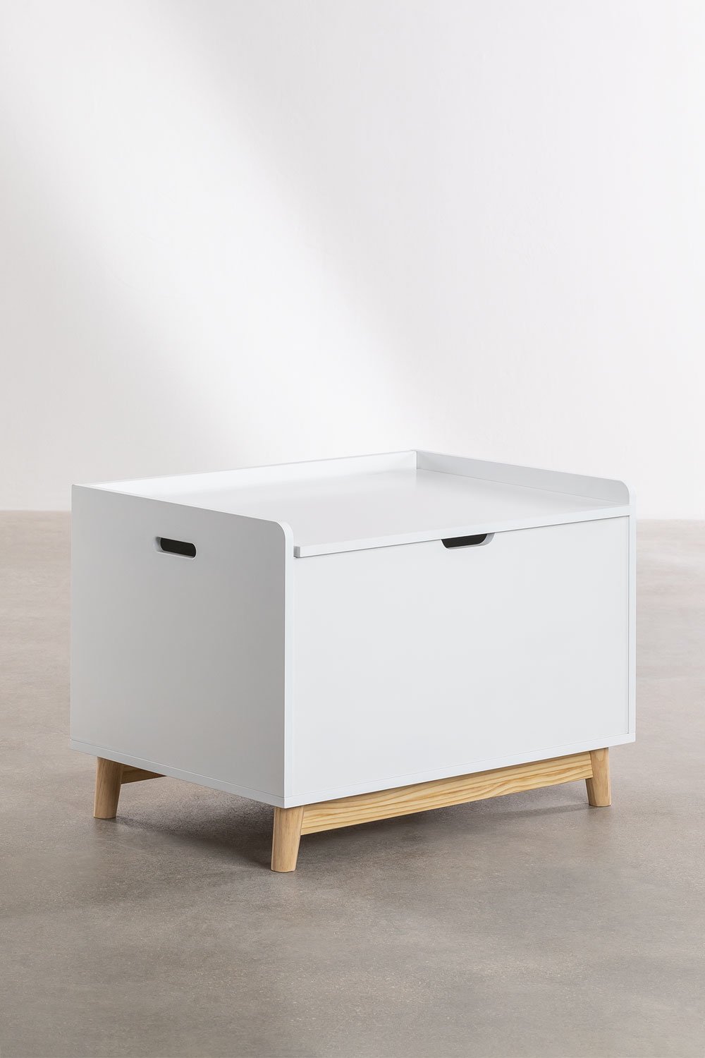 Baule portagiocattoli in legno Tom Kids