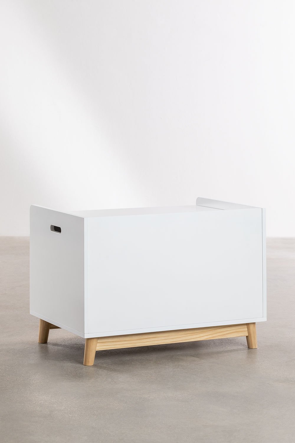 Baule portagiocattoli in legno Tom Kids