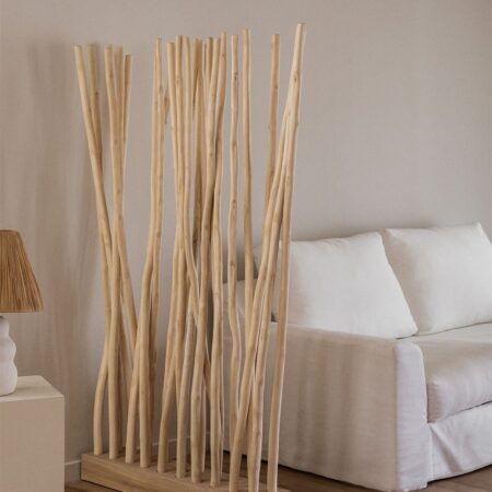 Paravento in legno di teak Narel