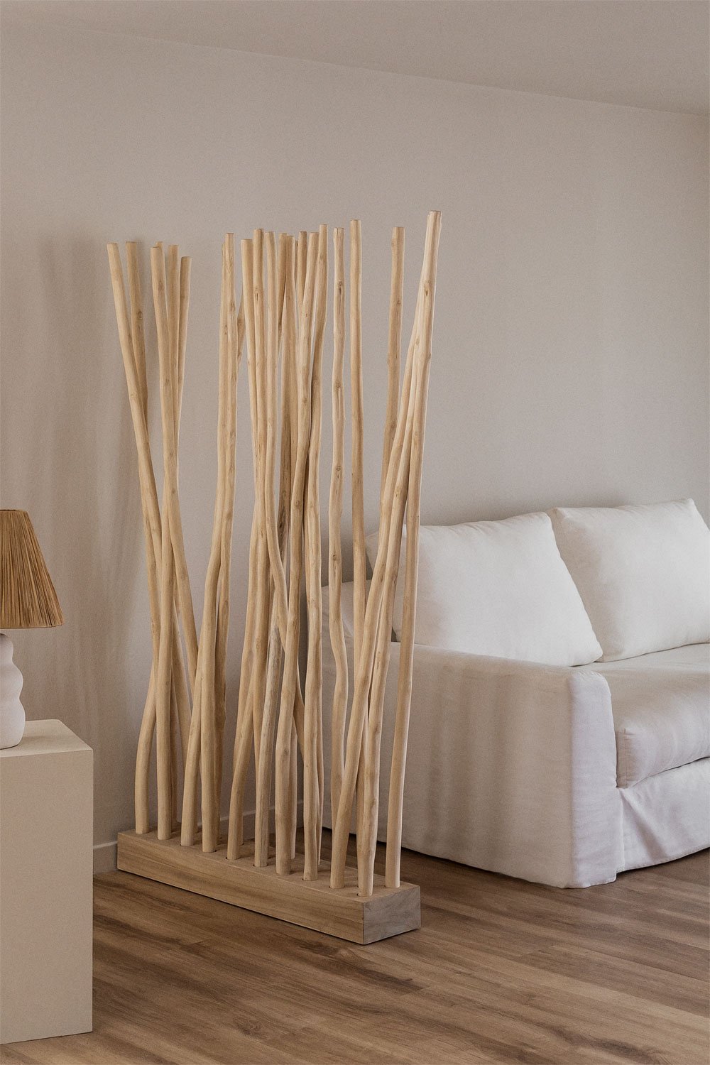 Paravento in legno di teak Narel