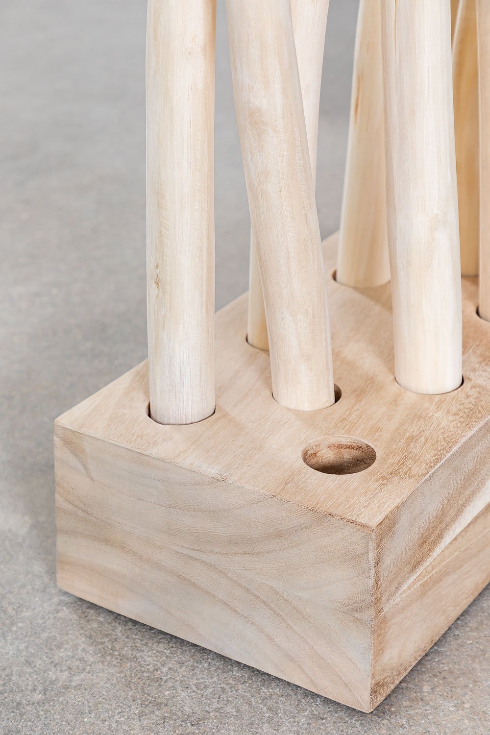Paravento in legno di teak Narel