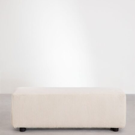 Bracciolo basso (113x30 cm) per divano componibile Bruna