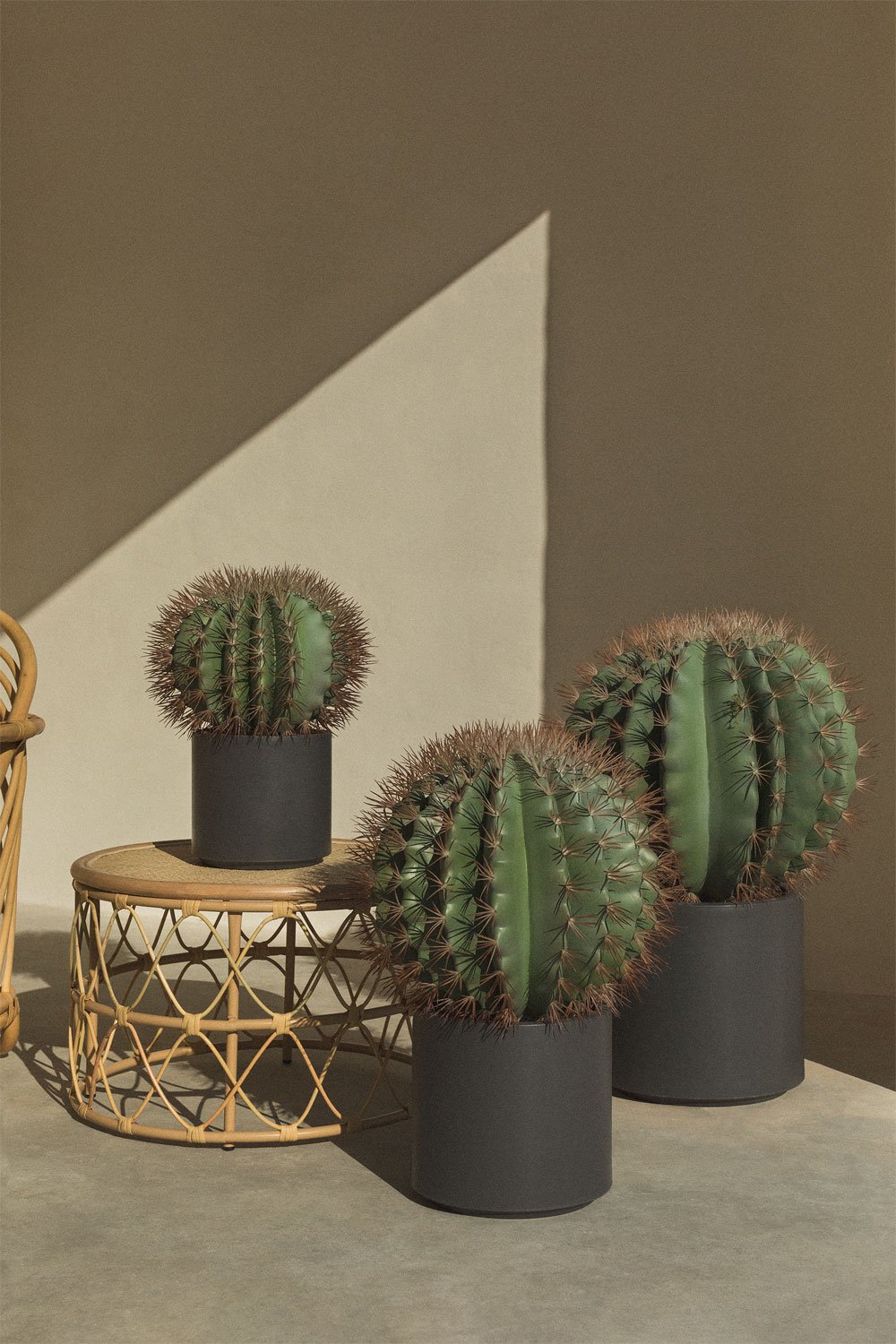 Cactus artificiale Ferocactus