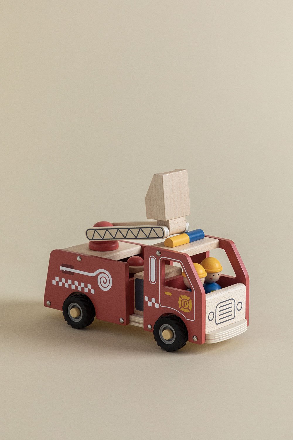 Kenan Kids Camion dei pompieri in legno