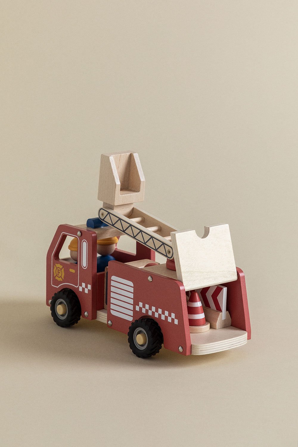 Kenan Kids Camion dei pompieri in legno
