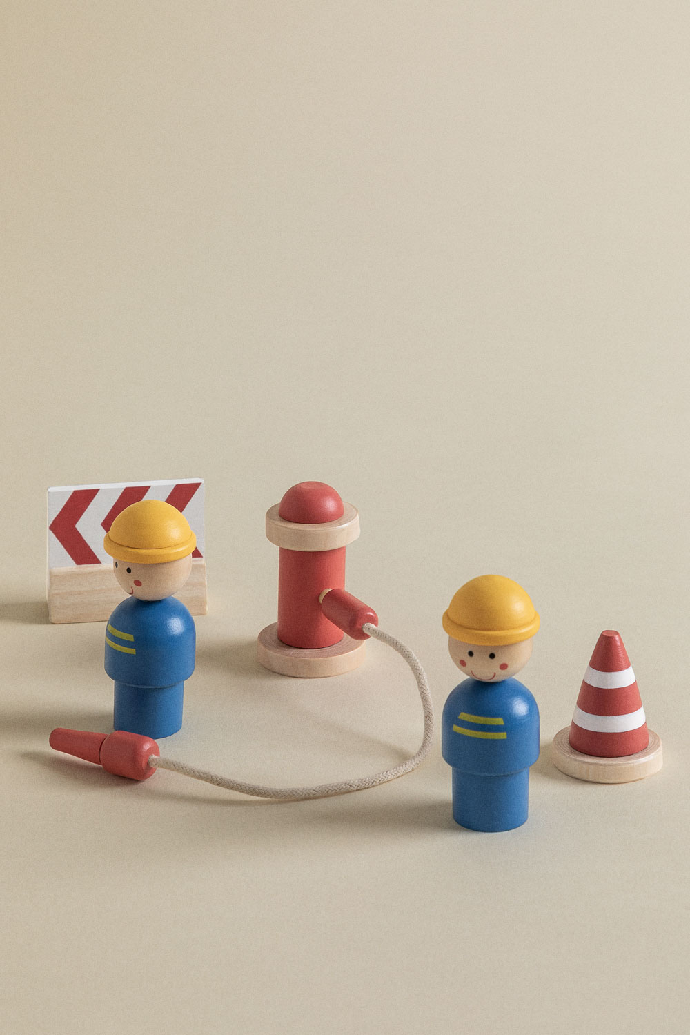 Kenan Kids Camion dei pompieri in legno