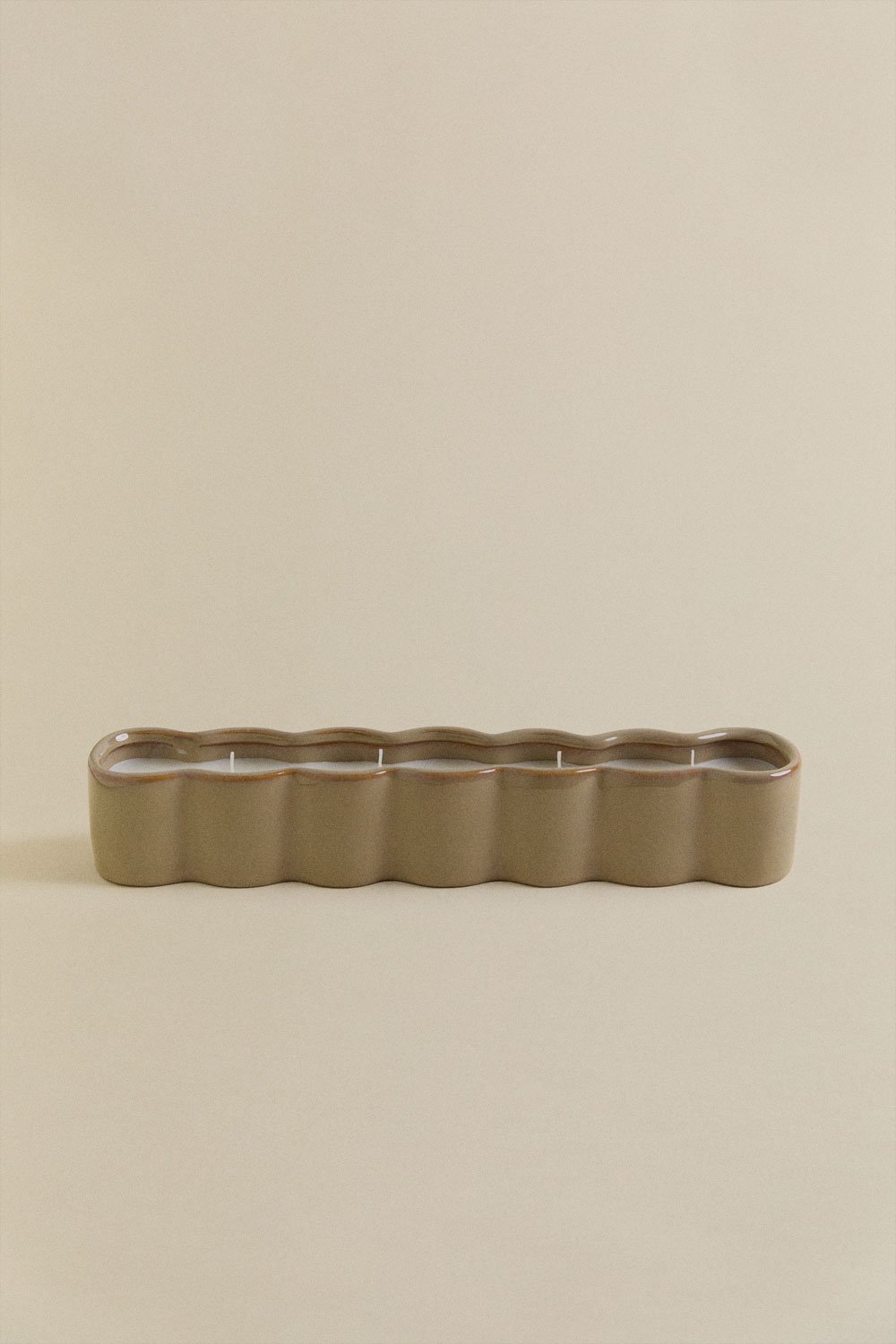 Candela decorativa in ceramica Tuindy