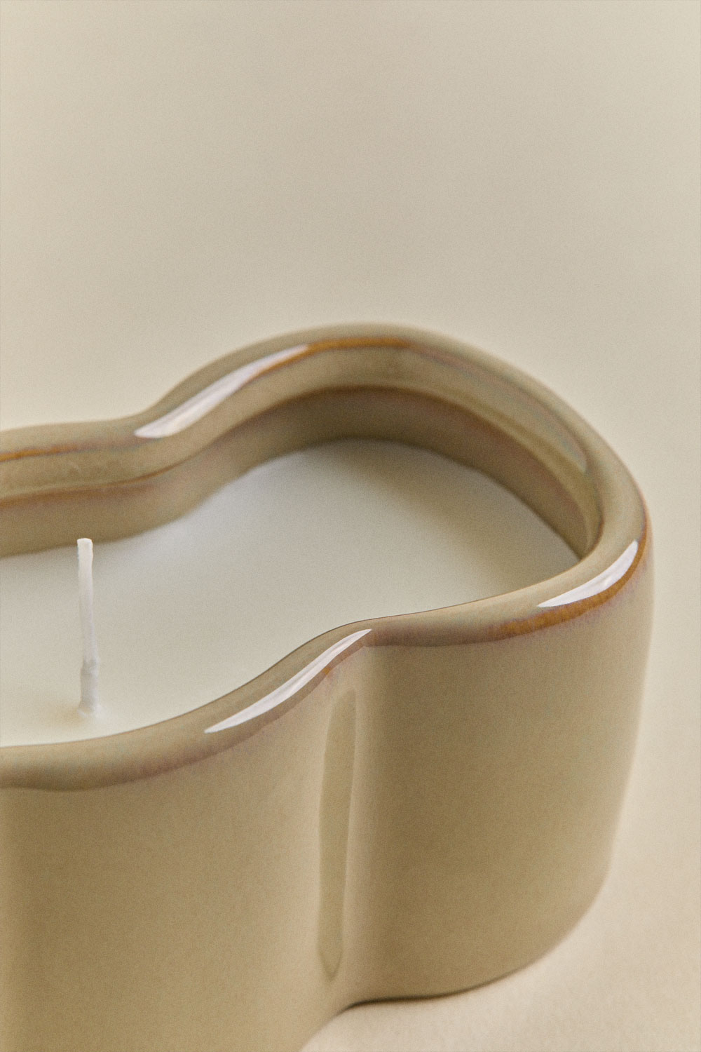 Candela decorativa in ceramica Tuindy