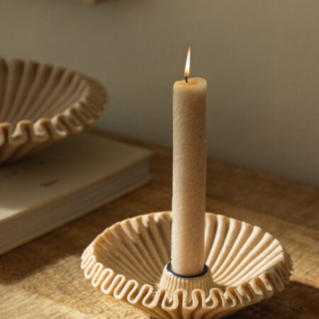 Candelabro en resina Ø15 cm Irente