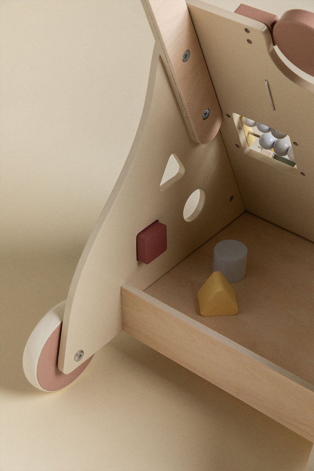 Carrello Girello multiattività in legno Wakko Kids