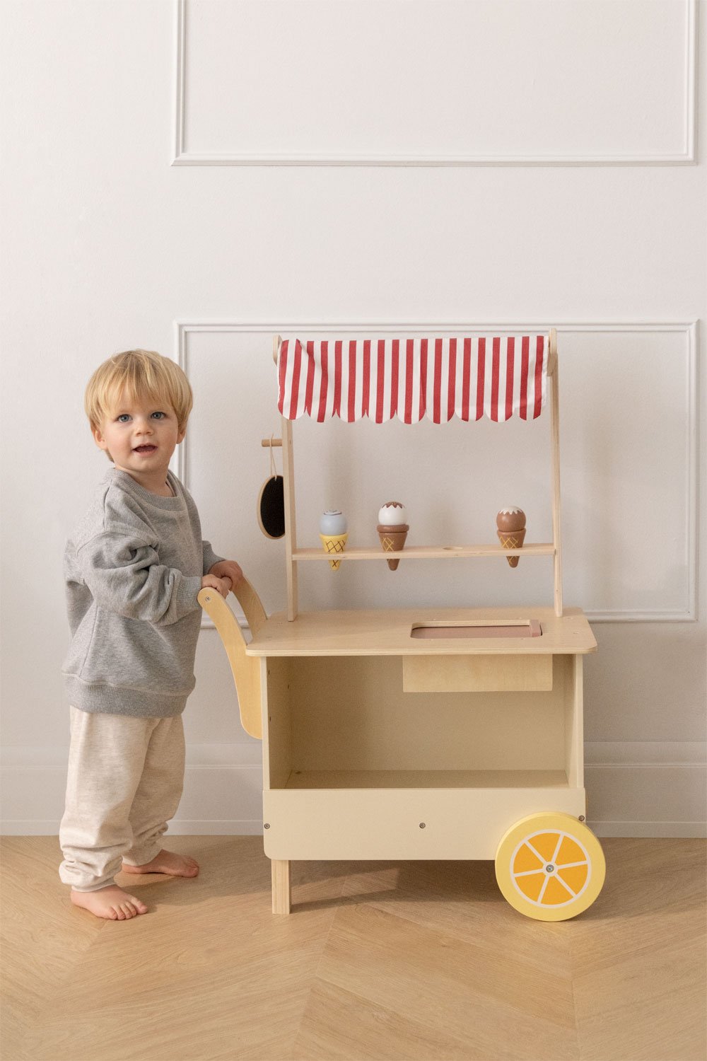 Carretto dei gelati in legno Dijonay Kids