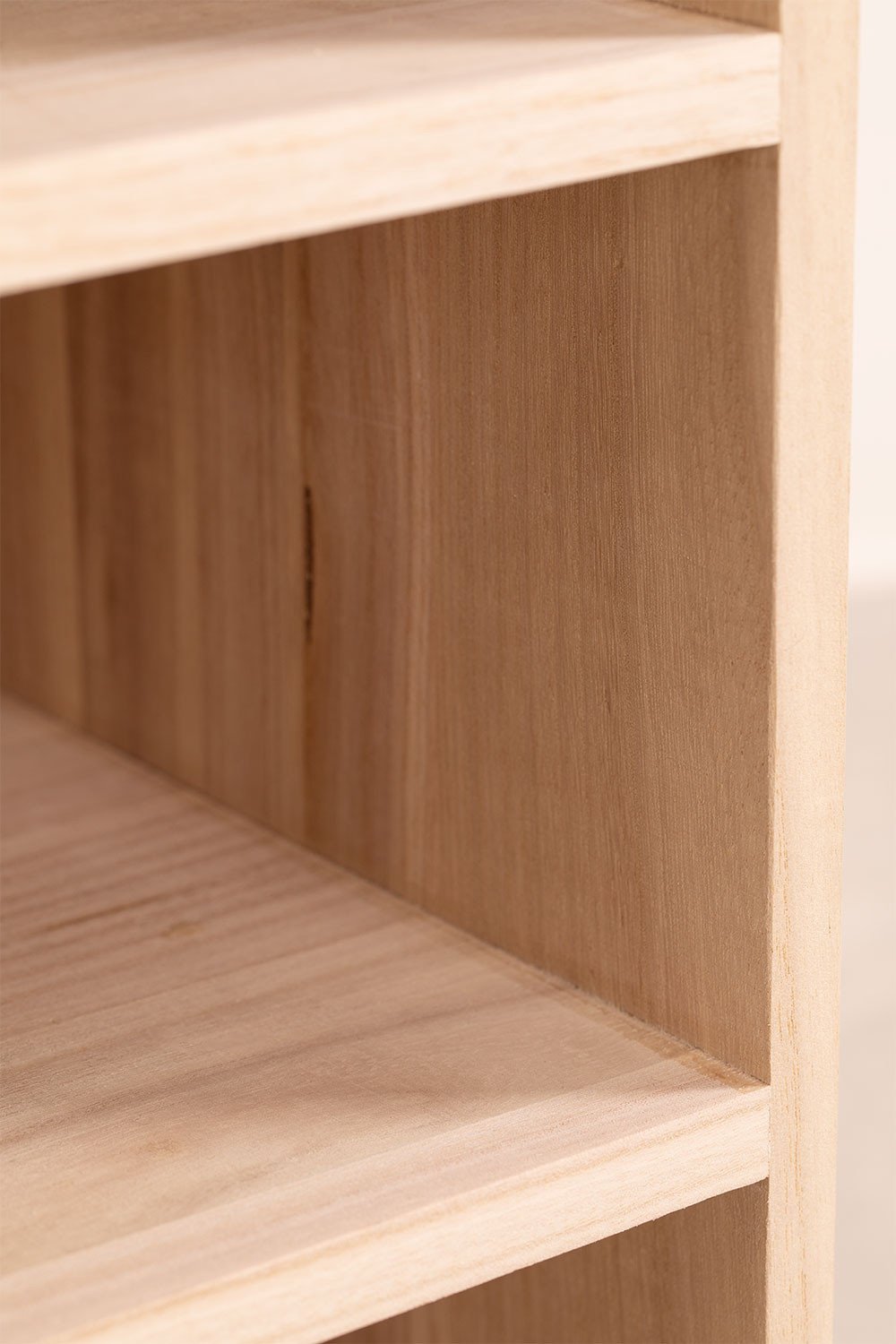 Comò in legno a 2 ripiani Ralik
