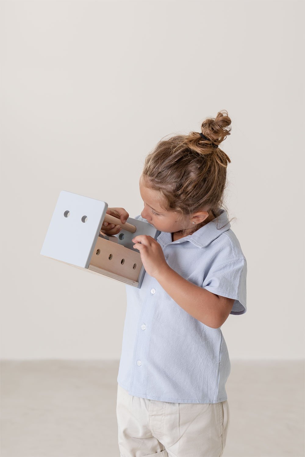 Cassetta degli attrezzi in legno Donnie Kids