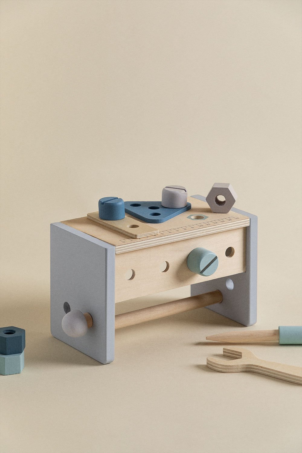 Cassetta degli attrezzi in legno Donnie Kids