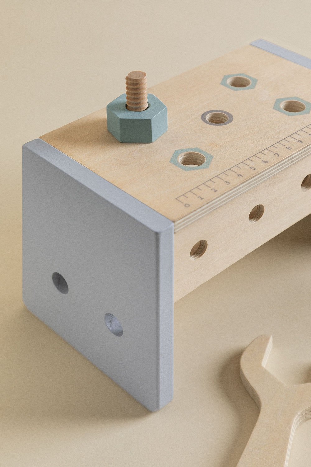 Cassetta degli attrezzi in legno Donnie Kids