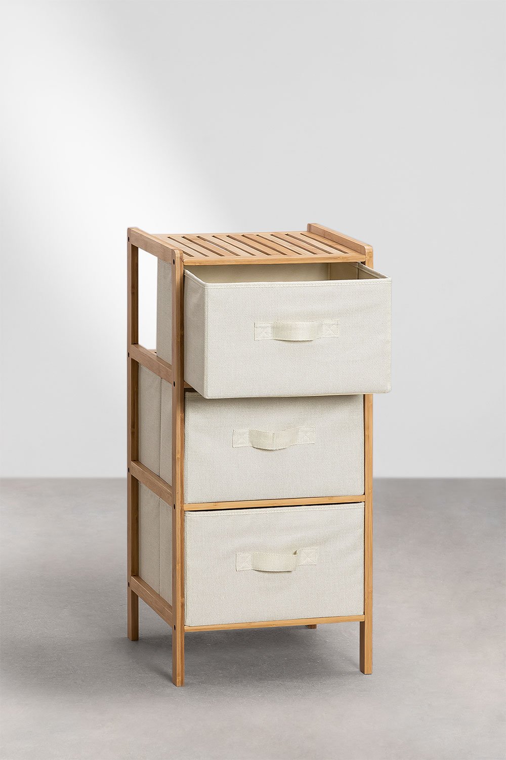 Cassettiera in bambù Nafan