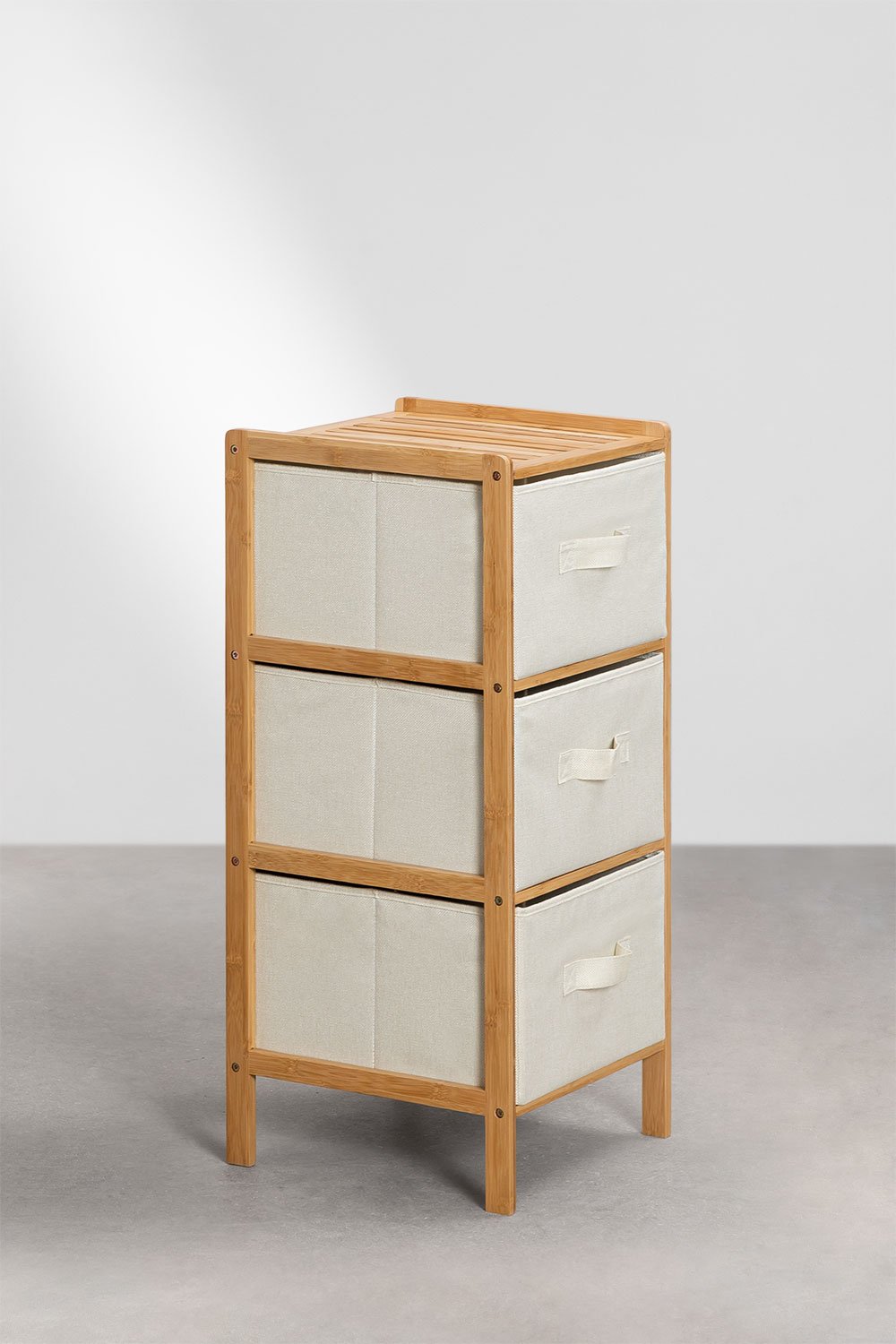 Cassettiera in bambù Nafan