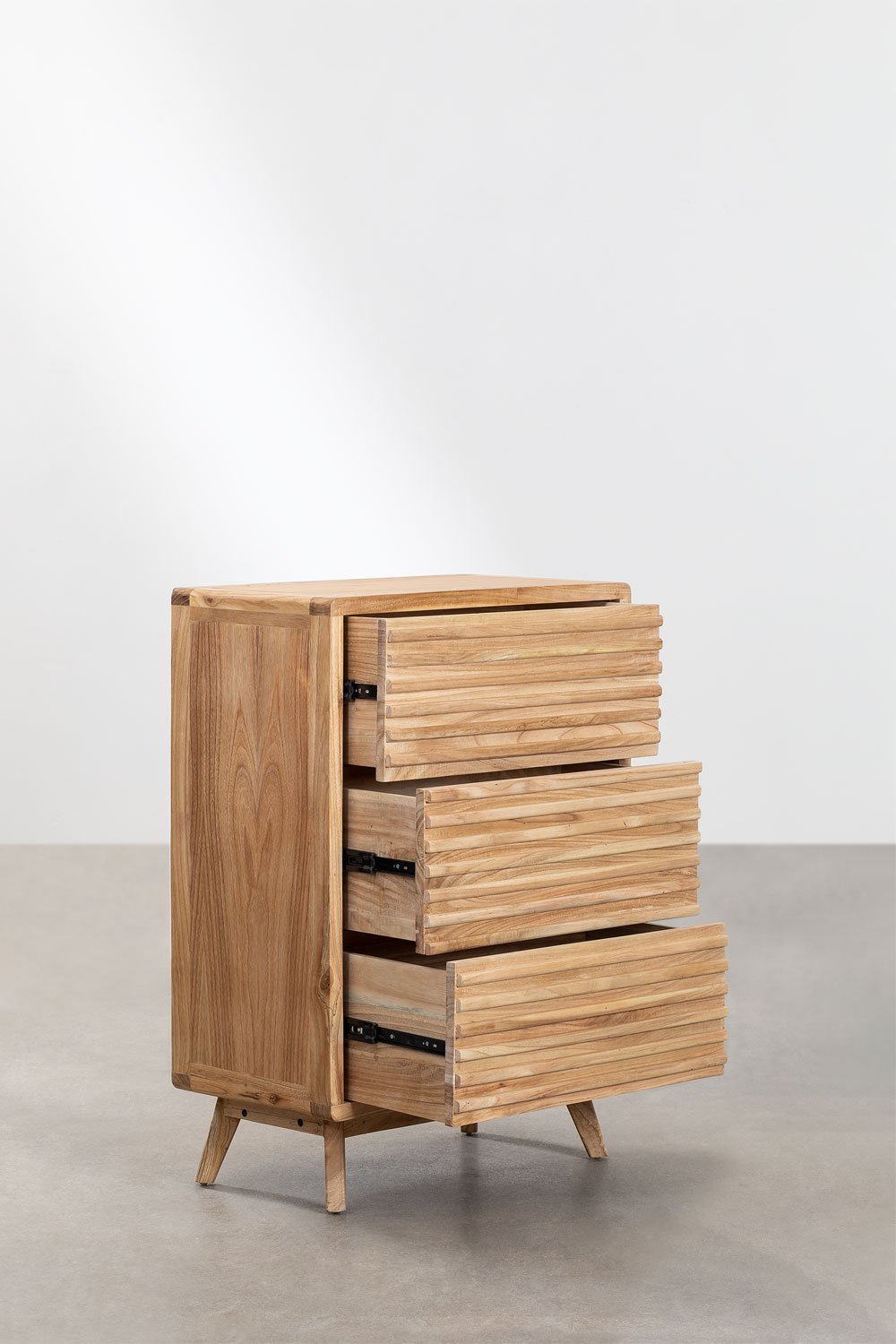 Cassettiera in legno Deleyna