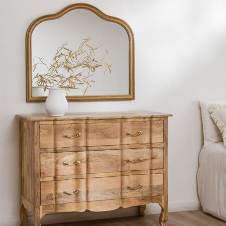 Cassettiera in legno di mango Dabina