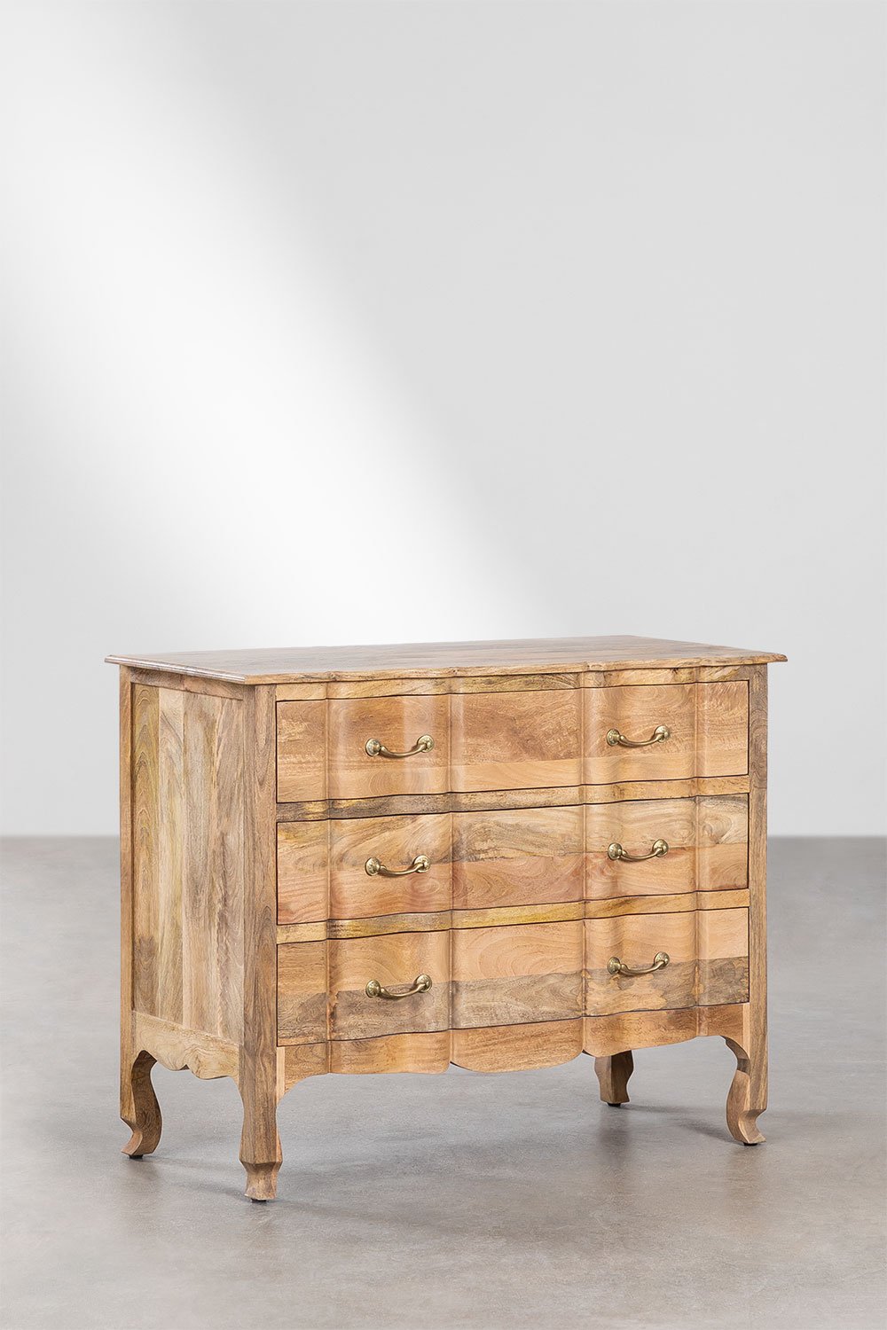 Cassettiera in legno di mango Dabina