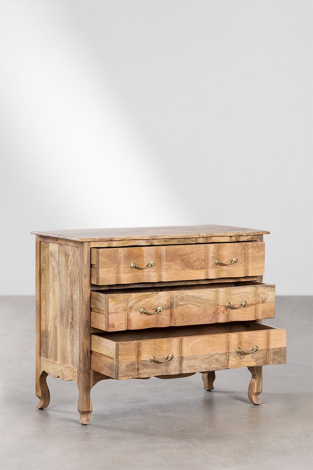 Cassettiera in legno di mango Dabina