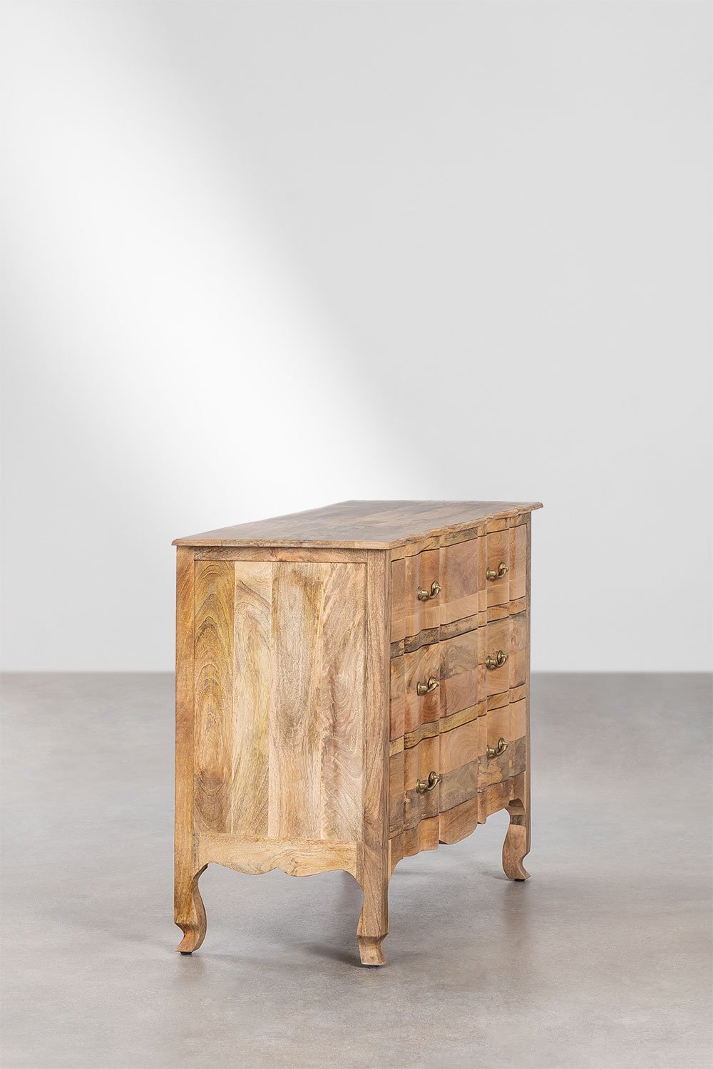 Cassettiera in legno di mango Dabina