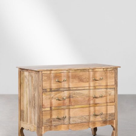 Cassettiera in legno di mango Dabina