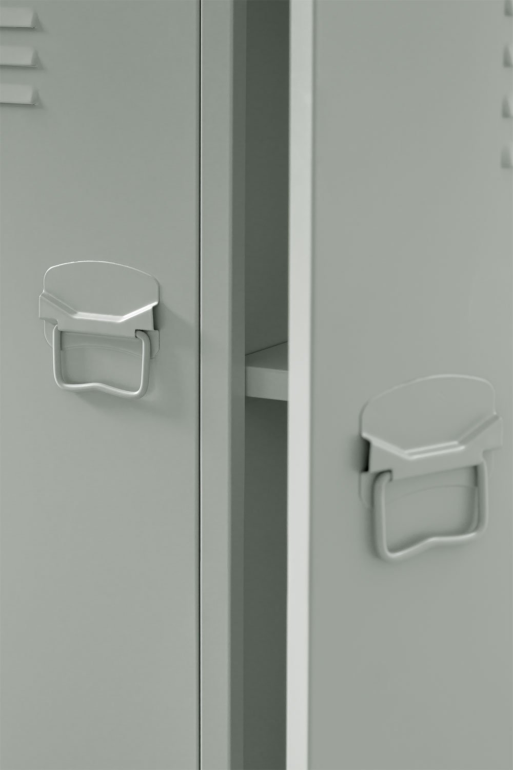 Credenza armadietto a 2 ante Pohpli in acciaio