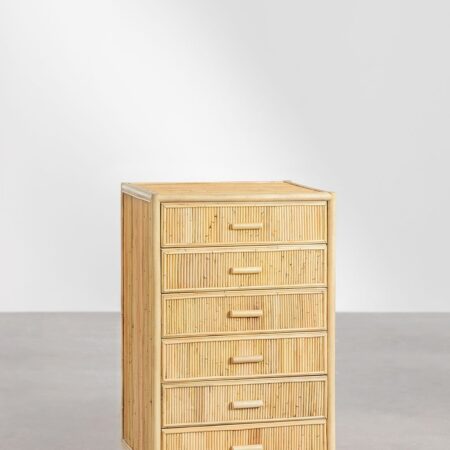 Cassetto in Rattan Leiremy
