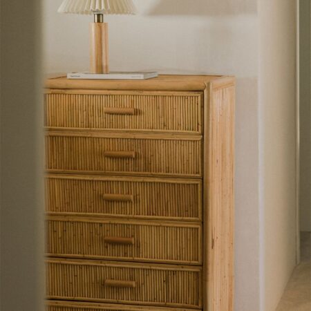 Cassetto in Rattan Leiremy