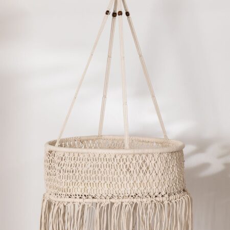 Cesto pensile in Macramé Gerik