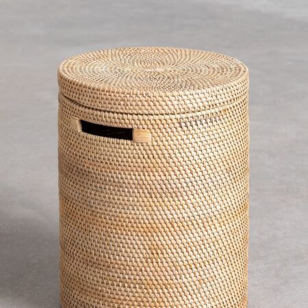 Cesto porta abiti in Rattan Guacui