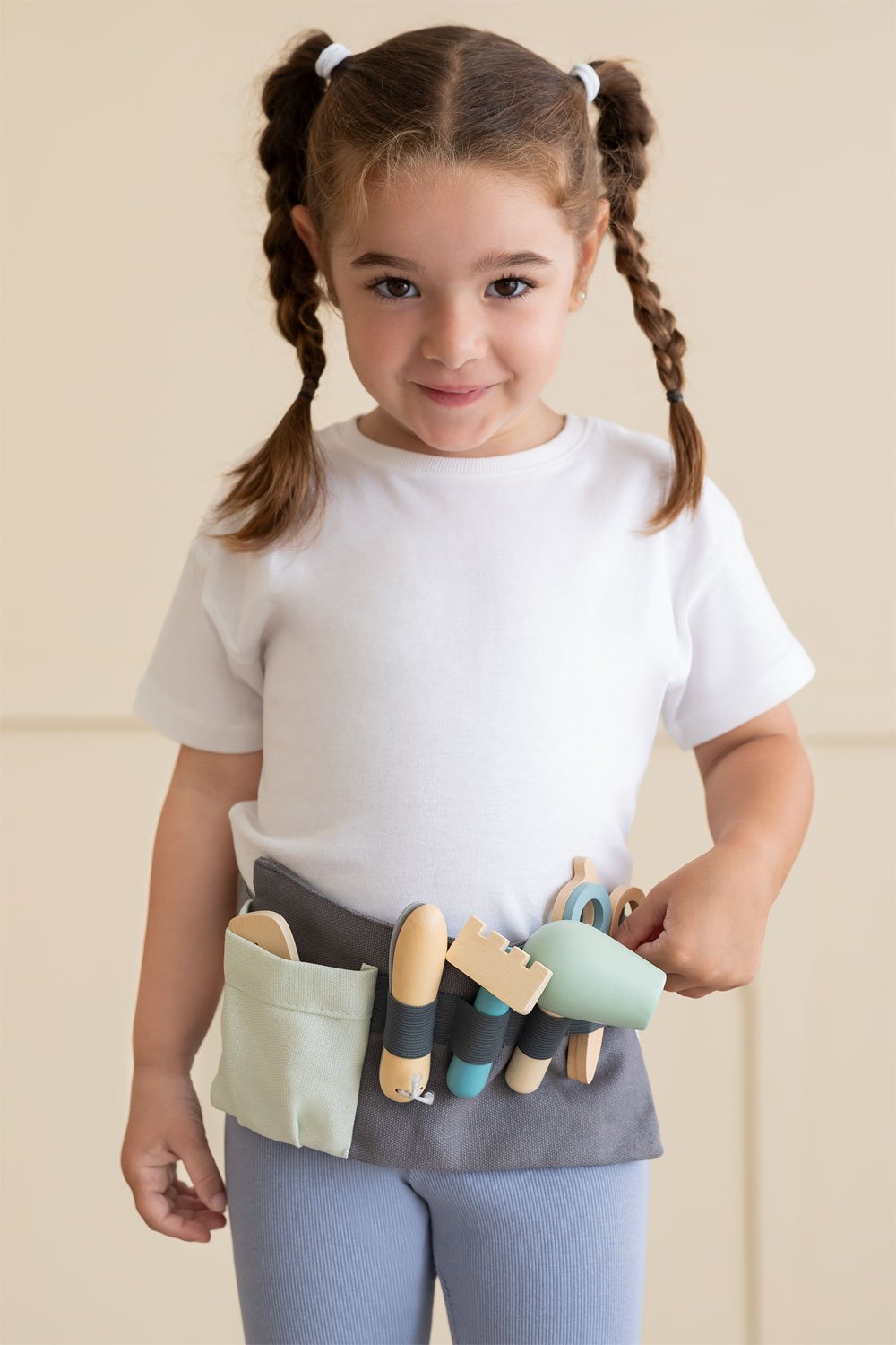 Cintura da parrucchiere in legno Soffi Kids