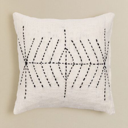Cuscino quadrato in cotone (45x45 cm) Acoro