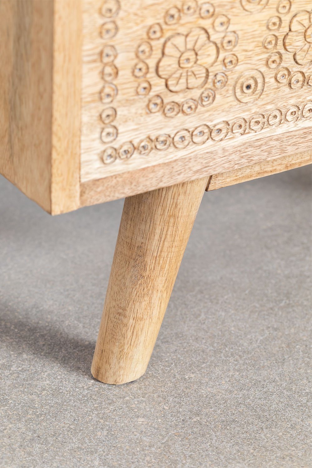 Comodino in legno di mango Atsana