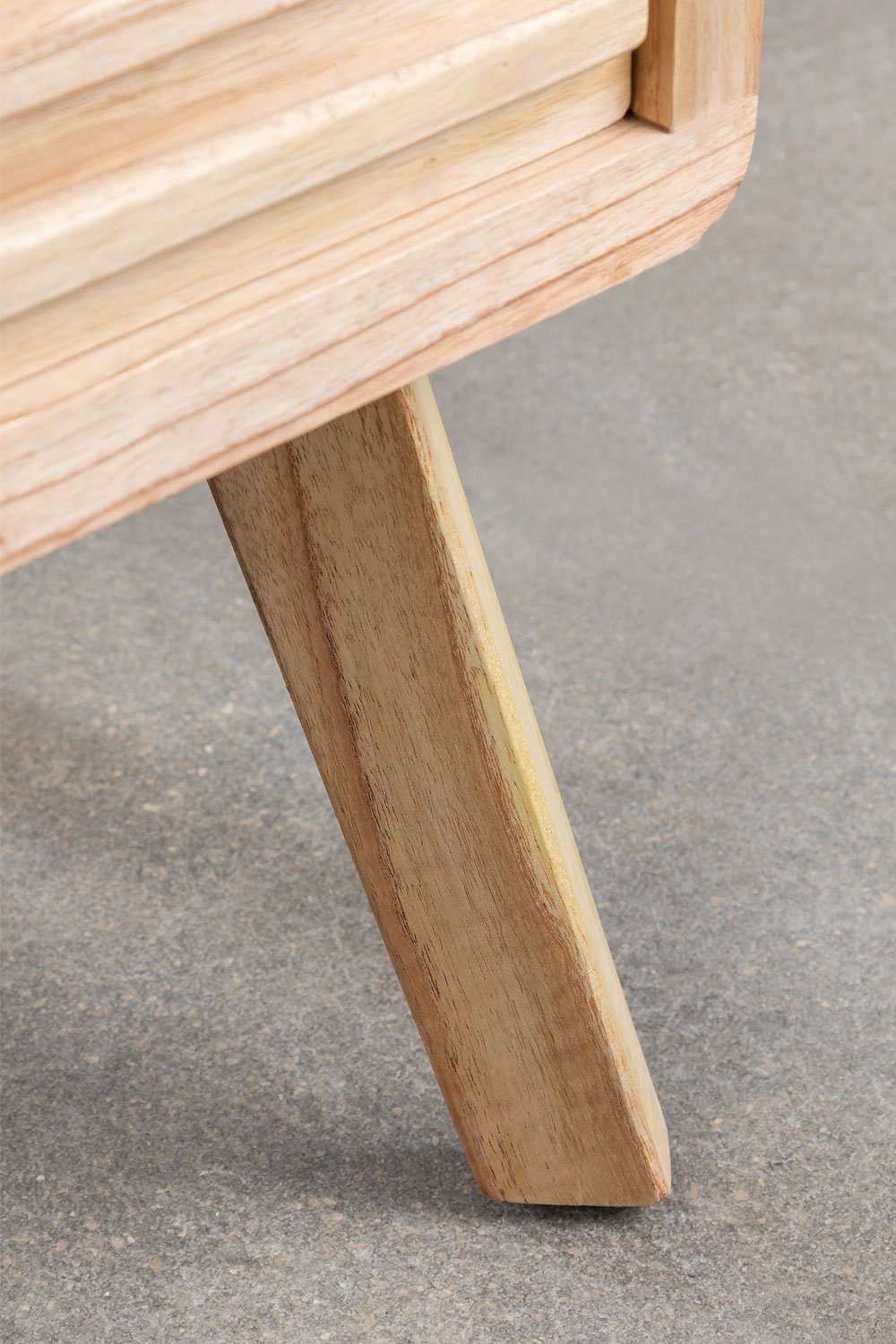 Comodino in legno Deleyna