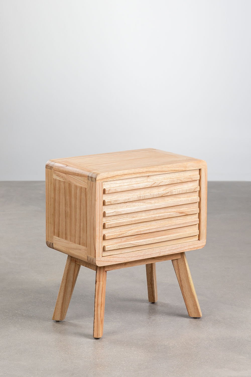 Comodino in legno Deleyna