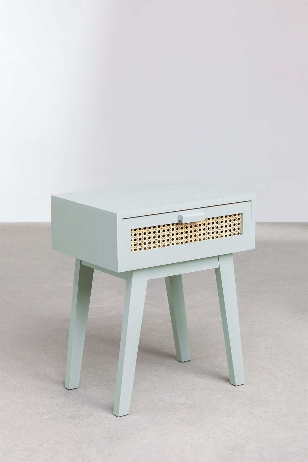 Comodino con cassetto in legno Ralik Colors Design