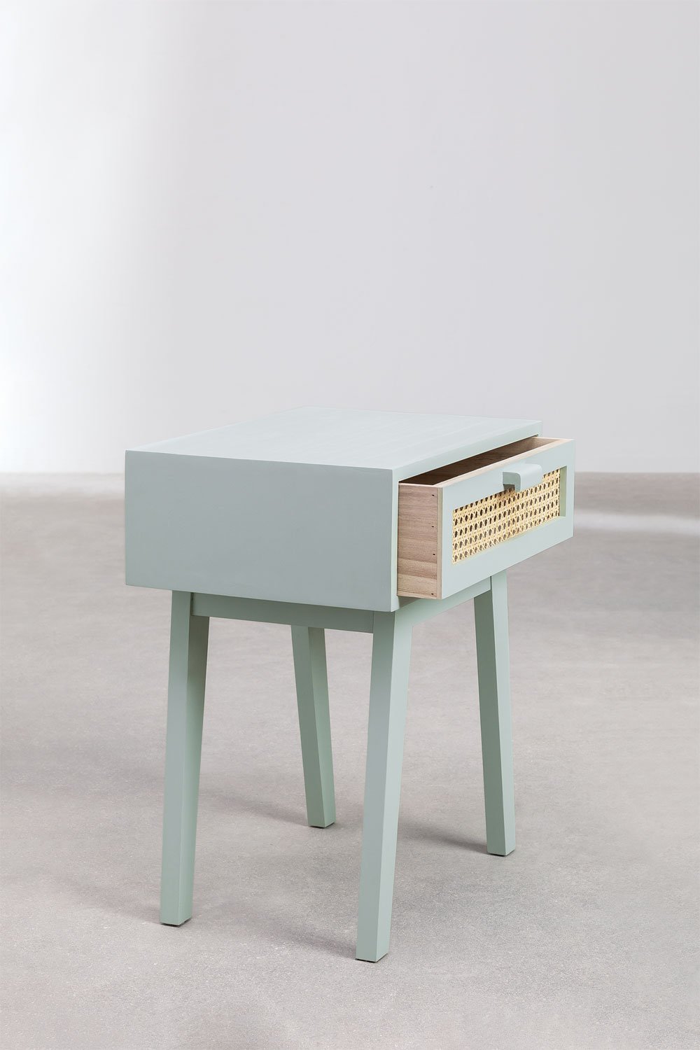 Comodino con cassetto in legno Ralik Colors Design
