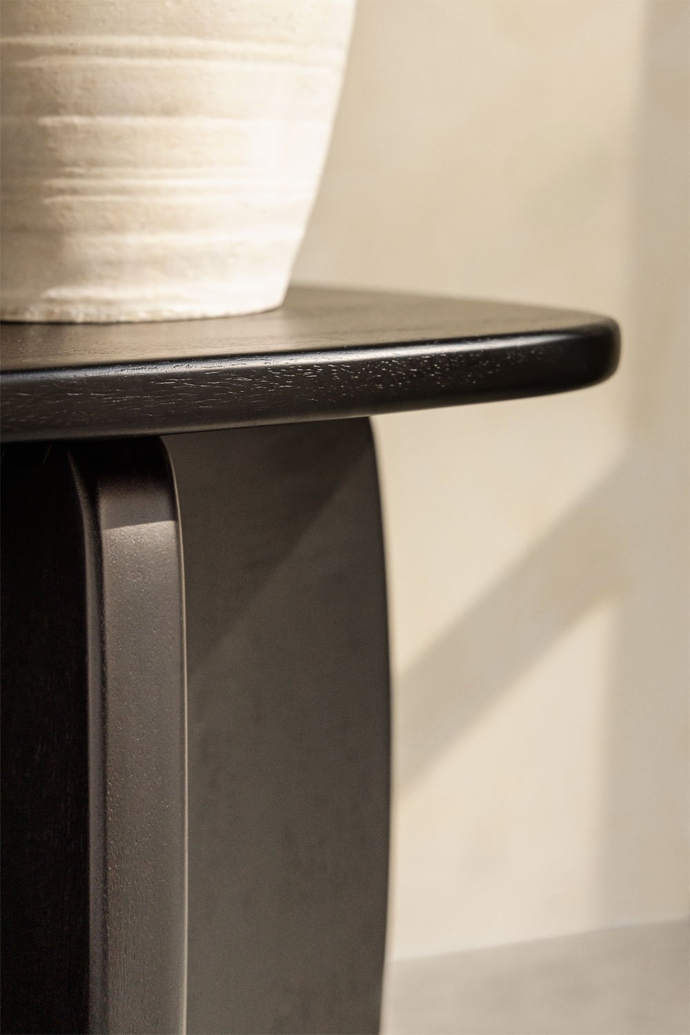Comodino in legno di mango Agathe 45x45 cm