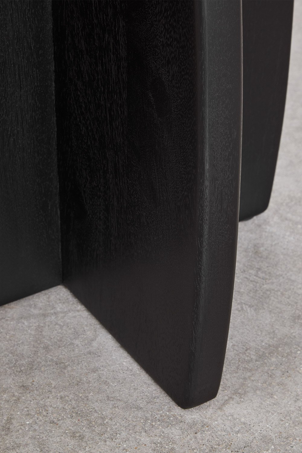 Comodino in legno di mango Agathe 45x45 cm