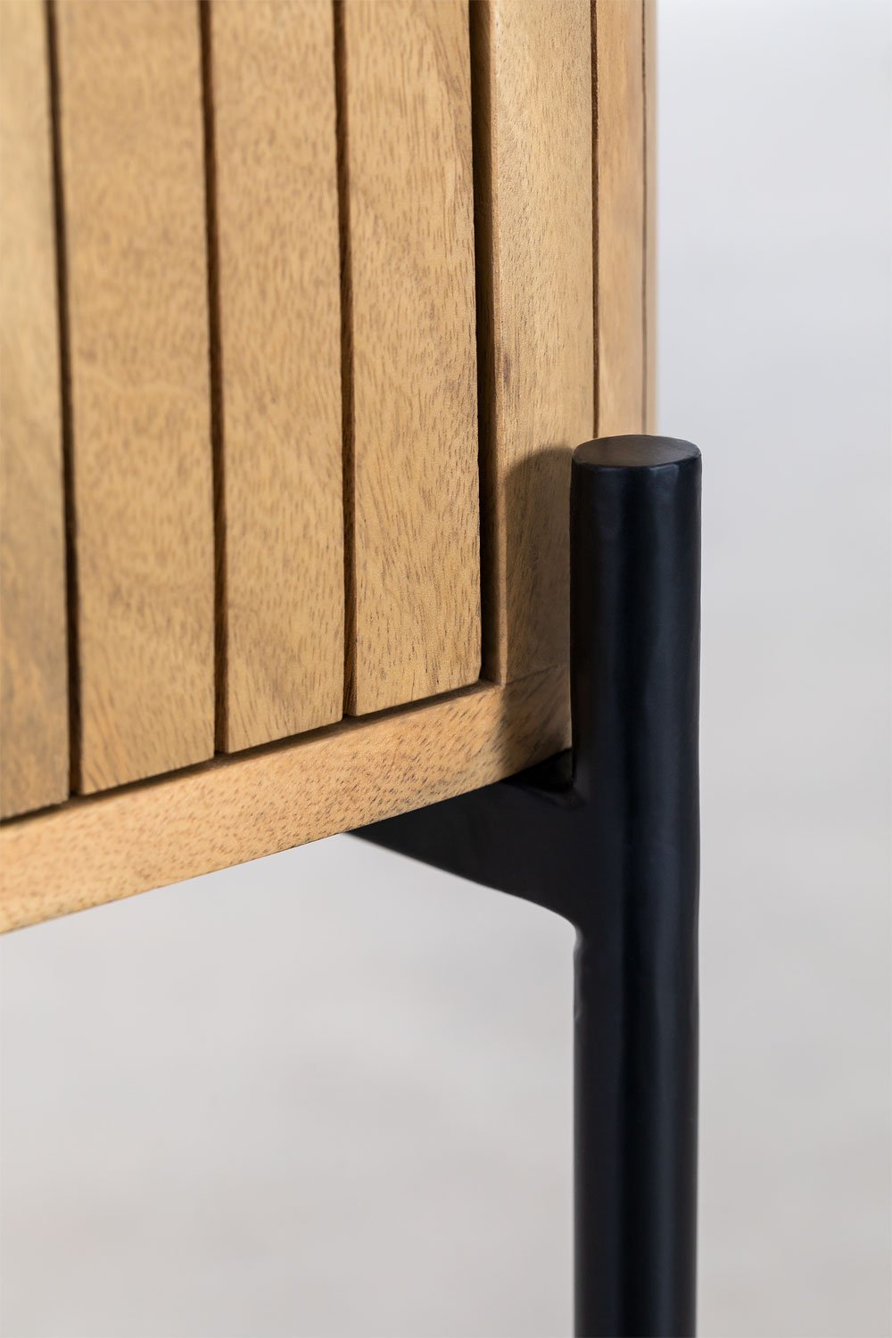 Comodino Analis in legno di mango