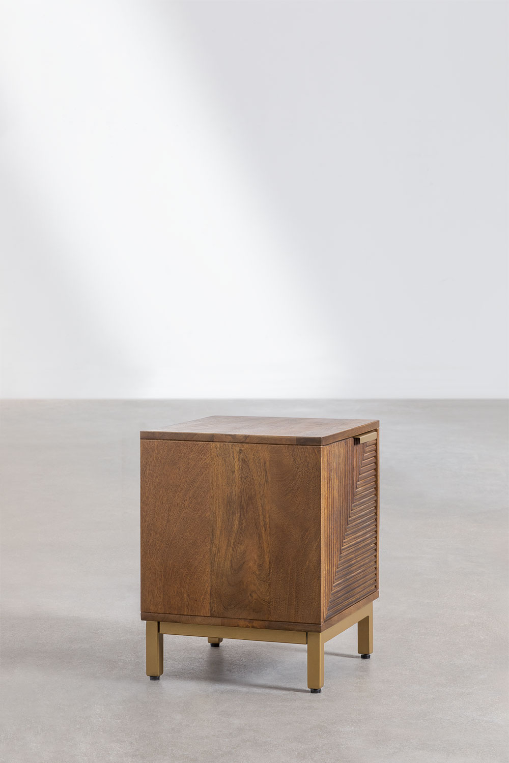 Comodino Baty in legno di mango