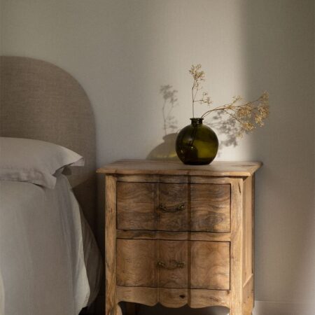 Comodino in legno di mango Dabina