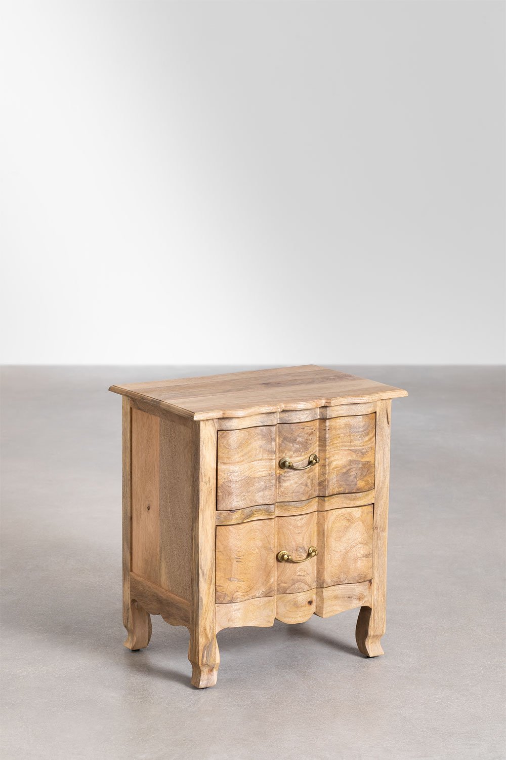 Comodino in legno di mango Dabina
