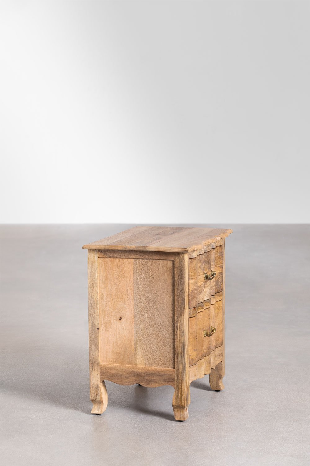 Comodino in legno di mango Dabina