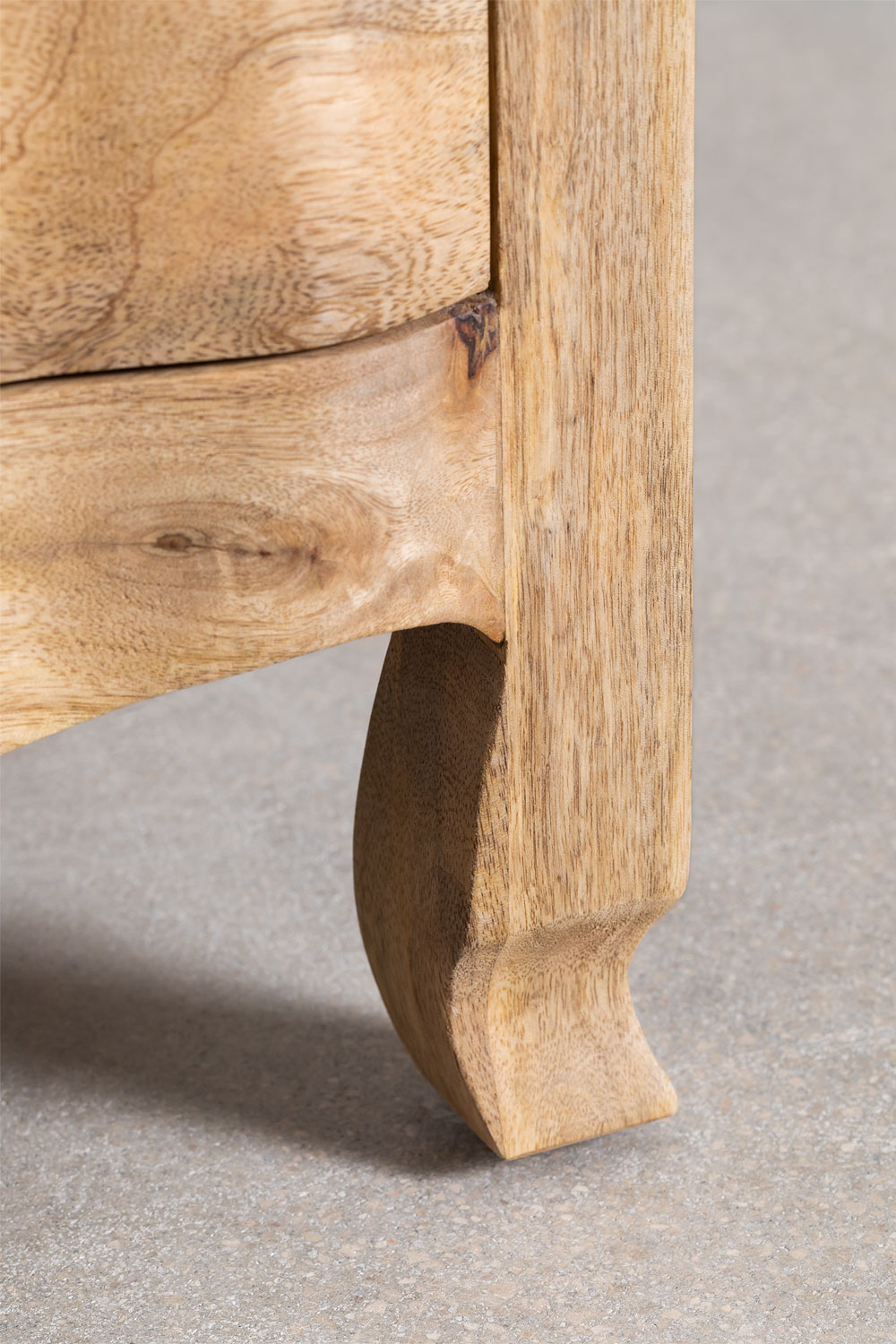 Comodino in legno di mango Dabina