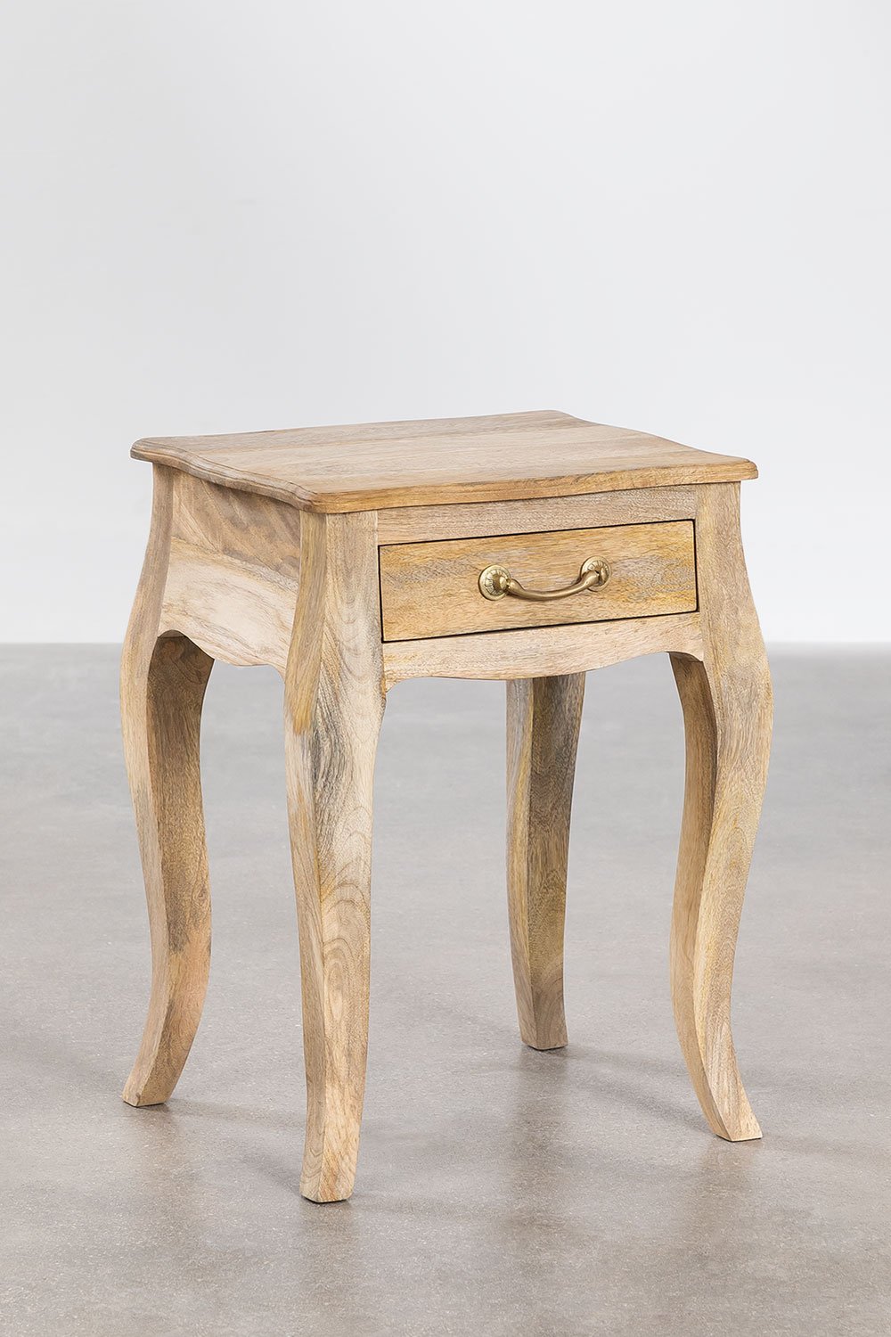 Comodino Micaela in legno di mango