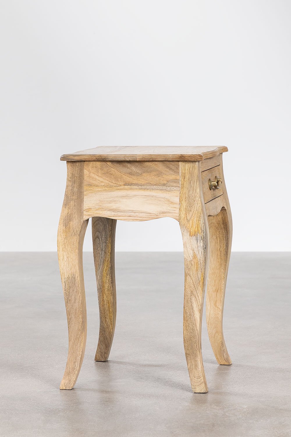 Comodino Micaela in legno di mango